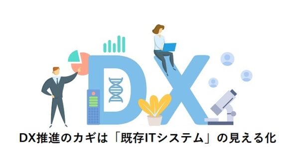 DX推進のカギは「既存ITシステム」の見える化