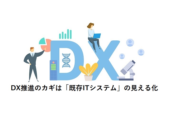 DX推進のカギは「既存ITシステム」の見える化