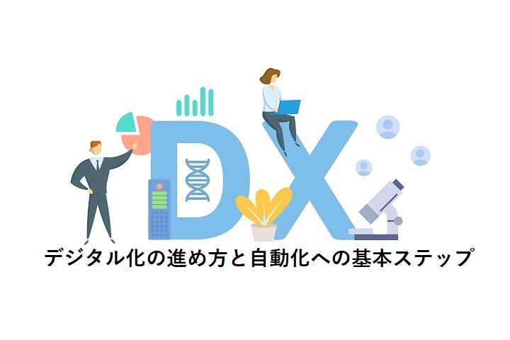 デジタル化の進め方と自動化への基本ステップ